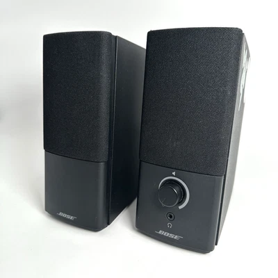 Bose Companion 2 Series III PC Laptop Multimedia Speakers Tested Works Stickers - Image 1 of 4