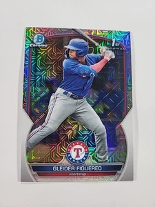 2023 Bowman #BCP-59 Gleider Figuereo Chrome Prospects Mojo Refractors - Picture 1 of 2