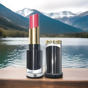 2 Revlon Super Lustrous Glass Shine Lipstick 0.11 oz. #015 DAZZLE ME PINK.  - Picture 1 of 3