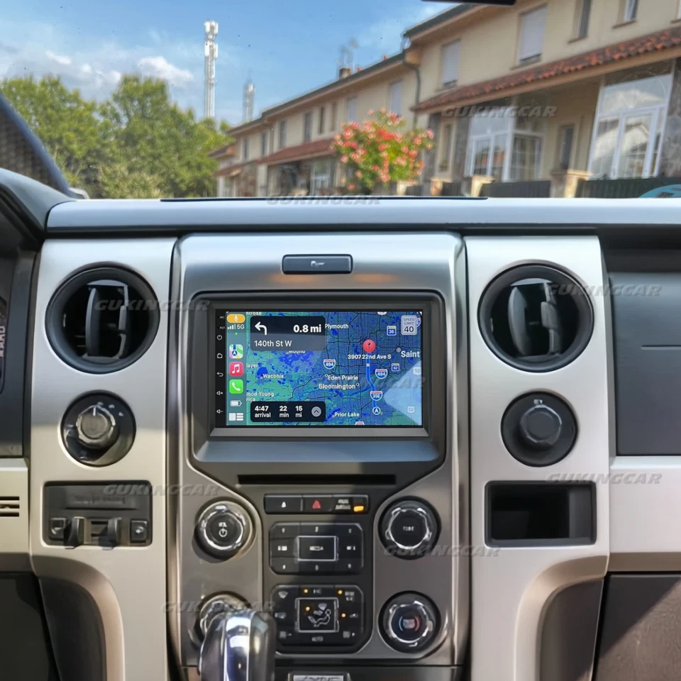 Android 13 Carplay For 2013 2014 Ford F-150 Raptor Car Stereo Radio GPS Navi+CAM Foto 1 de 4