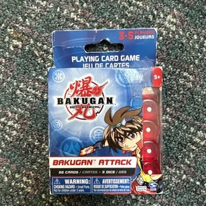 Bakugan Battle Brawlers Game Bakugan Attack Playing Card Game New DMG BOX - Picture 1 of 2