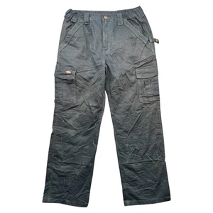 Dickies Doppelkniehose Herren 34x30 (passt 34x29) schwarz locker gerade Arbeit - Bild 1 von 17