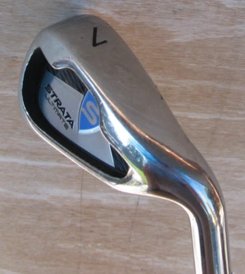 STRATA ULTIMATE 7 IRON ONLY 34 LOFT REGULAR FLEX STEEL SHAFT CALLAWAY  - Image 1 of 4