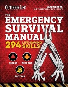 Emergency Survival Manual Outdoor Life 294 Life-Saving Skills Paperback Book - Picture 1 of 1