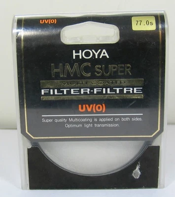 Hoya HMC Super 77mm UV(0) Filter Made in Japan In original Package - Image 1 of 4
