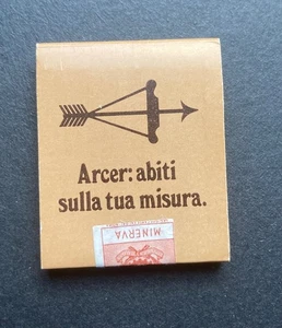 FIAMMIFERI MINERVA ARCER ABITI sigillato - Foto 1 di 2