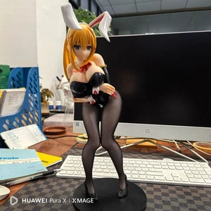 KonoSuba God's Blessing Darkness Bunny Girl 13 pollici figura anime statua giocattolo da scrivania - Foto 1 di 4