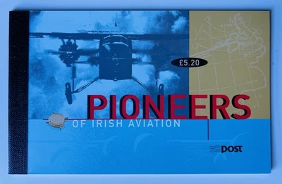 Ireland 1998 Pioneers Irish Aviation Stamp Booklet HB 63 EIRE Irish Stamps MNH - Image 1 of 3