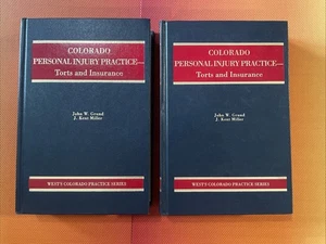 Colorado Personal Injury Practice Torts & Insurance 2000 -2004 Set Grund Miller - Picture 1 of 4
