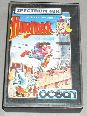 Hunchback Sinclair 48K 128K ZX Spectrum Video Game Arcade Ocean 1983 RETRO - Image 1 of 2