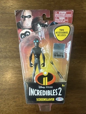 Disney Pixar The Incredibles 2 SCREENSLAVER Action Figure Jakks Complete — 第 1/4 张图片