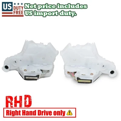 Fit 2007-2013 Toyota Vios NCP93 Yaris Belta RHD Front Door Lock Latch Pair LH RH - Image 1 of 4