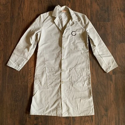 RED KAP - NWOT Gray Button-Up Lab Coat, Mens 38 Reg MEDIUM - MUST SEE! - Image 1 of 4