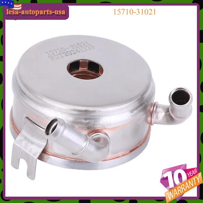 Oil Cooler 15710-31021 Fits For TOYOTA LEXUS 3.5L Highlander Sienna RX350 Engine - Image 1 of 4