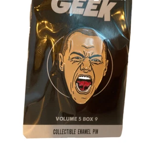 The Beast M Night Shyamalan Glass Unbreakable Bam Box Enamel Pin New Limited - Picture 1 of 3