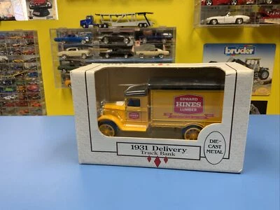 ERTL 1931 EDWARD HINES LUMBER  TRUCK  BANK  "NEW" - Image 1 of 4