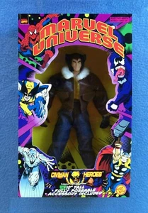 10 INCH WOLVERINE LOGAN CIVIIAN HEROES MARVEL COMICS DELUXE FIGURE GIOCATTOLO BIZ - Foto 1 di 2
