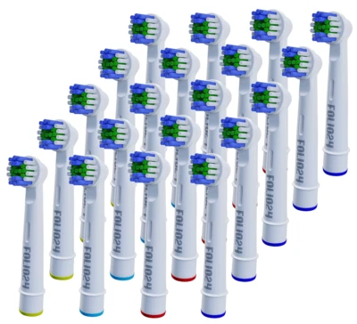 20 x Brush Heads Compatible for Oral-B Attachments Precision Clean  - Image 1 of 4