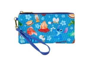 Disney By Loungefly Geldbörse Lilo & Stitch Camping Cuties Aop Wristlet Lounge - Bild 1 von 3