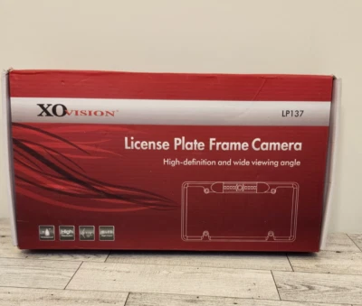 License Plate Frame Backup Camera - High Definition, Wide Viewing Angle LP137 - Image 1 of 4