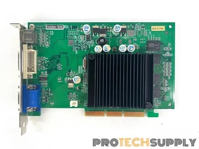 MSI NX6200AX-TD256 GeForce 6200 256MB GDDR2 Video Card GPU For Parts / Repair - Image 1 of 4