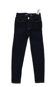 Old Navy Youth Girls High-Rise Rockstar Jeggings 360 Stretch Denim Blue Jeans 6 - Picture 1 of 9