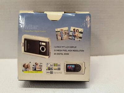 Vivitar ViviCam 3780s 3.0 Megapixels Digital Camera 4x Digital Zoom. - Image 1 of 4