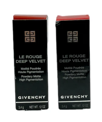 Givenchy Le Rouge Deep Velvet Powdery Matte High (3.4g/0.12oz) You Pick Shade! - Image 1 of 3