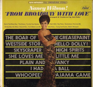 NANCY WILSON "FROM BROADWAY WITH LOVE" VOCAL JAZZ LP 1966 CAPITOL ST 2433 STEREO - Imagen 1 de 3