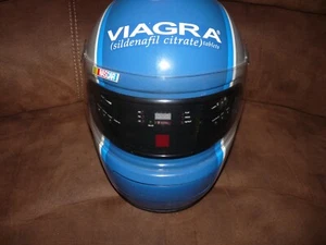NASCAR VINTAGE Mark Martin Full Size HELMET RADIO CD PLAYER new in box Viagra - Picture 1 of 14