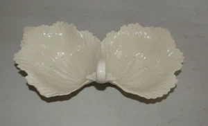 LENOX PORCELLANA WOODLAND SERVIZIO DOPPIA FOGLIA, PIATTO CARAMELLE O NOCI ~USA - Foto 1 di 7