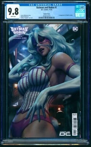 Batman and Robin #1 CGC 9.8 (2023) - Variant Artgerm Lau - 1st app Shush - Picture 1 of 2