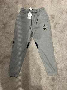 Jordan Dri-FIT Michigan Wolverines Fußball auf dem Feld Jogginghose für Herren - L & XL - Bild 1 von 16