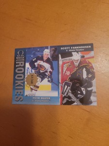 1999-00 PACIFIC OMEGA BUZEK FANKHOUSER RC PREMIERE DATE PARALLEL ROOKIES 57/68