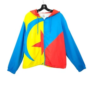 Disney Parks Pixar Toy Story Hooded Windbreaker Jacket XL Luxo Ball Colorblock - Picture 1 of 21