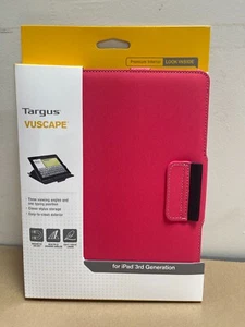 (LOT 10 PCS) Targus (THZ15703US) Vuscap Case & Stand iPad® 3 & 4 (Calypso Pink) - Afbeelding 1 van 4