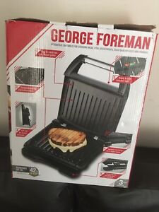 George Foreman  - Grey Steel Grill