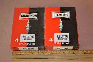 RBL 11Y6 Champion Plugs, 8 new plugs - Picture 1 of 5