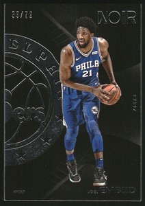 2017-18 Panini Noir #149 Joel Embiid A /79
