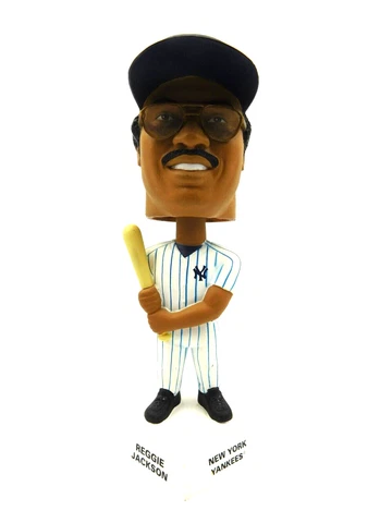 Reggie Jackson Bobblehead ~ 2002 Upper Deck Collectibles Play Makers Cover