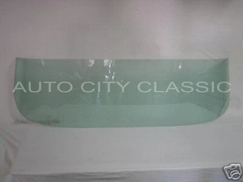 Back Glass 1955 1956 1957 Chevy Pontiac 2 & 4 Door Sedan 150 210 240 Post Green - Image 1 of 1