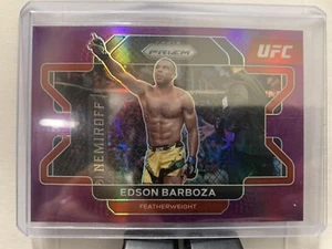 2022 Panini Prizm UFC Edson Barboza Viola Prizm /149 #31 - Foto 1 di 2