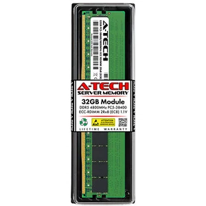 32GB DDR5 4800 EC8 RDIMM Samsung M321R4GA3BB0-CQK Equivalent Server Memory RAM - Picture 1 of 7