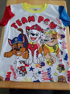 NWT TODDLER'S - SIZE 2T - PAW PATROL S/S T-SHIRT - RUBBLE CHASE & MARSHALL - Picture 1 of 3