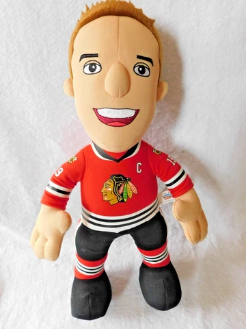 Chicago Blackhawks #19 Jonathan Towes 2011 Bleacher Creatures 15” Plush Cover