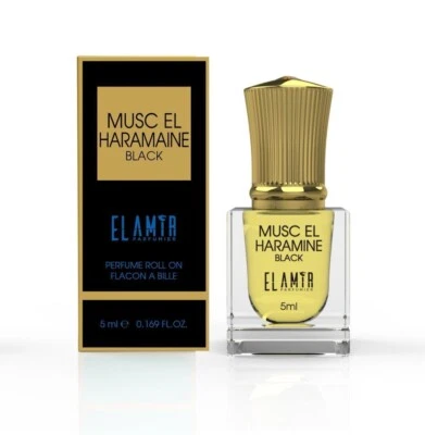 El Amir MUSC EL HARAMAINE BLACK Parfümöl 5 ml Orientalisch *Oud Amber Musk*