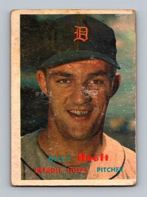 1957 Topps #60 Billy Hoeft LOW GRADE Baseball Card - Image 1 of 2