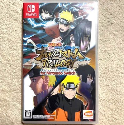 Nintendo Switch Naruto Shippuden Ultimate Ninja Storm Trilogy Japón probado Foto 1 de 3