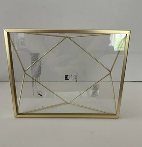 Umbra 9”x7” Prisma Picture Frame Matte Brass Vertical/Horizontal Sung Wook Park - Picture 1 of 5