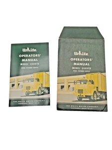 Vintage White Motors Company Operators Manual 3400TD Diesel Semi Truck RARE - Bild 1 von 8